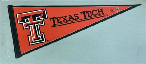 Texas Tech University Red Raiders Classic 12"x30" Pennant Decor College ...