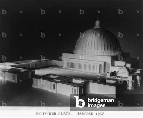 Image of Architectural model of Berlin 'Volkshalle' designed by Albert ...