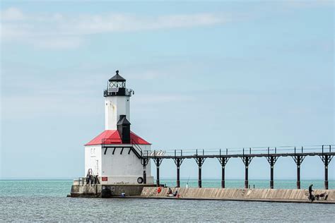 Michigan City Lighthouse Photograph by Roger Swieringa - Fine Art America