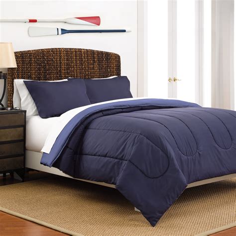 Blue Comforter Sets Walmart : Chezmoi Collection Rosie 7-Piece Blue ...