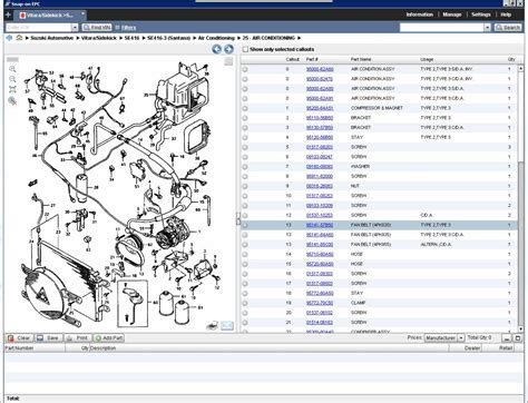 AutoParts Catalogs: SUZUKI - WorldWide (Snap On)