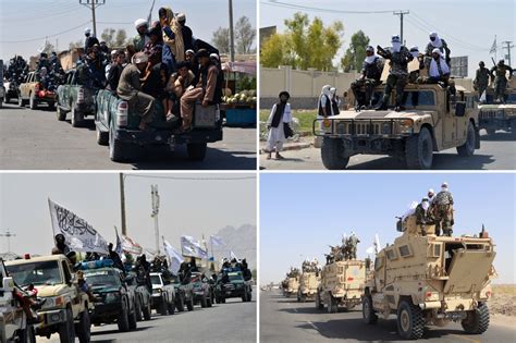 Taliban throws victory parade with US military equipment