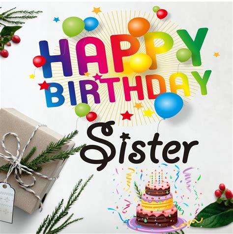 Happy Birthday Wishes For Sister | The Cake Boutique