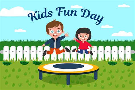 Kids Fun Day Illustration By Designhub | TheHungryJPEG