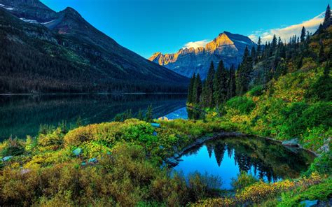 Lake Mountain Scenery Wallpapers | HD Wallpapers | ID #12395