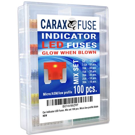 Buy Fuse MINI LOW PROFILE Blade - Smart GLOW Fuse - Car Fuse Kit ...