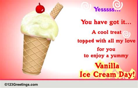 Ice Cream Puzzle! Free National Vanilla Ice Cream Day eCards | 123 ...