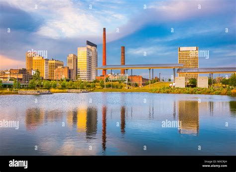 Birmingham, Alabama, USA downtown city skyline Stock Photo - Alamy