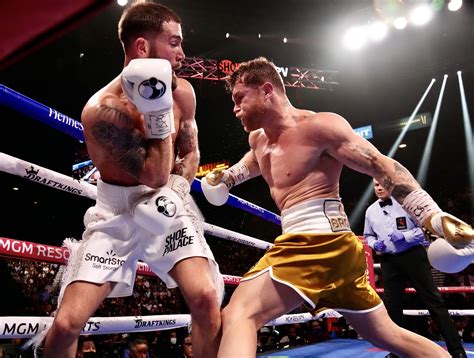 PHOTOS: Canelo Alvarez vs Caleb Plant for UNDISPUTED — Crown Boxing