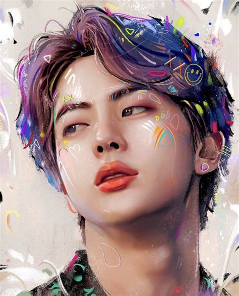 Jin fanart – Artofit