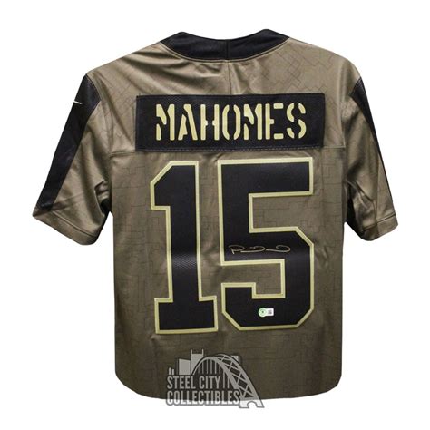 Patrick Mahomes Autographed Kansas City 2021 STS Replica Jersey - BAS ...