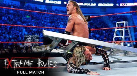 FULL MATCH- Edge vs Jeff Hardy – World Heavyweight Championship Ladder ...