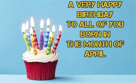 Birthday Images for April Born. | April birthday, Happy birthday meme ...