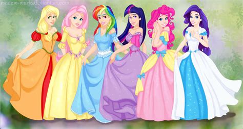 My Little Pony Princesses by madam-marla on DeviantArt