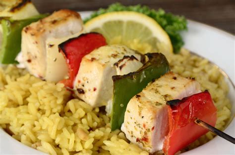 Grilled swordfish kabobs – SheKnows