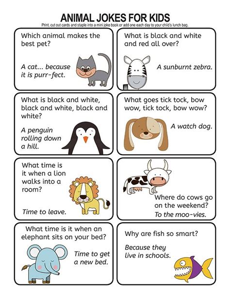 Jokes For Kids About Animals - Jokes Mania