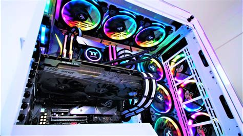 The ULTIMATE $6000 RGB Gaming PC Build - Time Lapse 2018 - YouTube