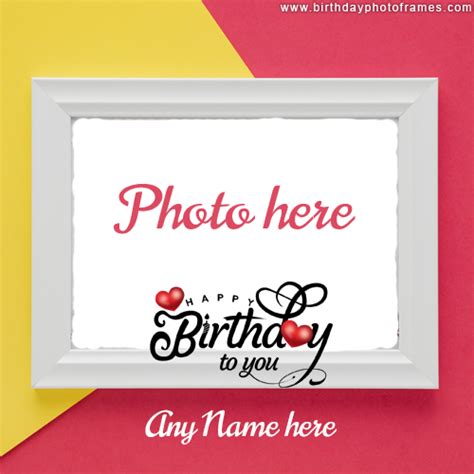 online birthday card maker with photo