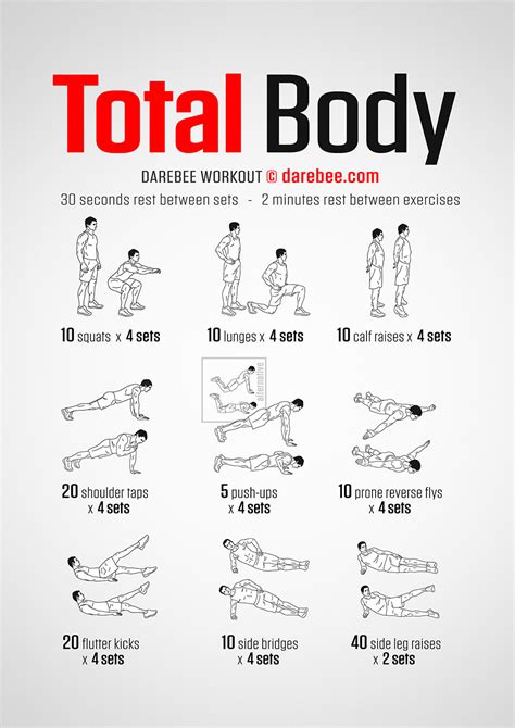 Get Full Body Workout For Beginners At Home Men Images - what exercise ...