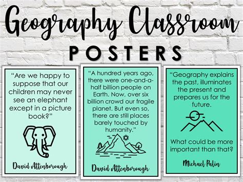 Geography Posters For Kids