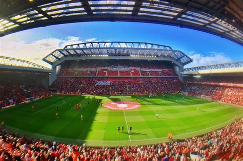 Anfield Stadium in Liverpool - Home of The Liverpool Soccer Club – Go ...