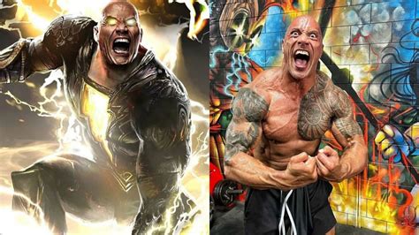 Dwayne Johnson workout routine for Black Adam