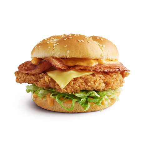 Zinger® Bacon & Cheese Burger | Burgers | KFC Menu