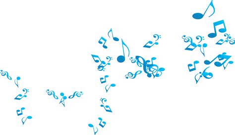 Blue Music Notes Wallpaper - WallpaperSafari