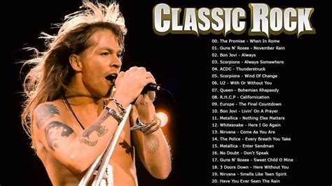 The Greatest Classic Rock Of All Time Best Classic Rock Song Of 80s 90s ...