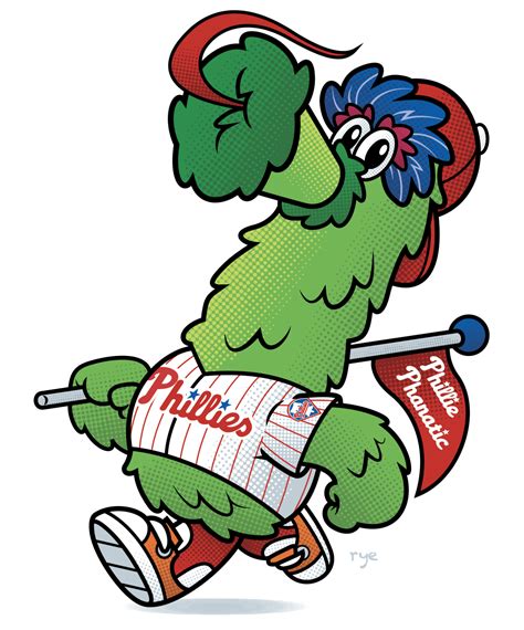 Phillie Phanatic | Phillies, Philadelphia phillies baseball, Character ...