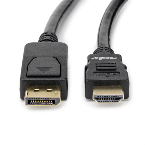 DisplayPort to HDMI Video Cable Adapter - M/M - 9.8 ft Rocstor Premium