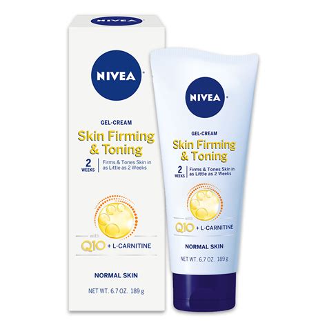 NIVEA Skin Firming and Toning Body Gel-Cream with Q10, 6.7 Oz Tube ...