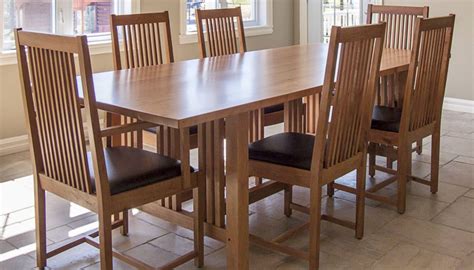 Mission Style Dining Room Set - Gary Bursey Furniture