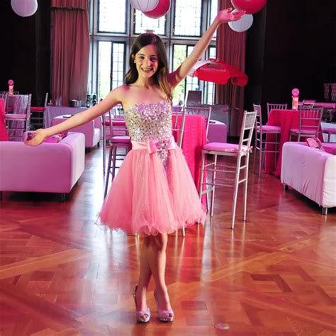 Beaded Pink Bat Mitzvah Dress With Bow Strapless Girls Sweetheart Dress ...