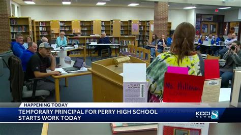 Perry High School interim principal begins term as search for permanent ...