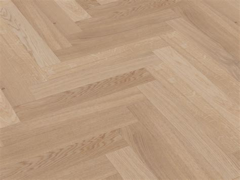 Engineered Oak Herringbone, 95x570mm, Light Brown Pure Matt Lacquered ...