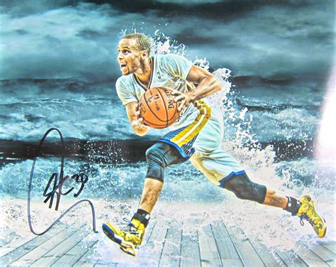 Steph Curry Autographed Photo - Memorabilia Center