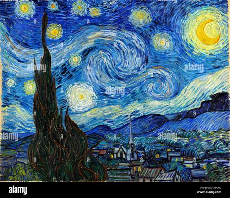 Starry night van gogh hi-res stock photography and images - Alamy