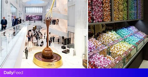 Lindt Opens World's Largest Chocolate Museum With 30ft Chocolate Fountain