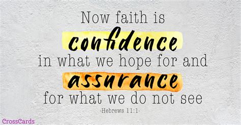 Your Daily Verse - Hebrews 11:1 - Your Daily Verse