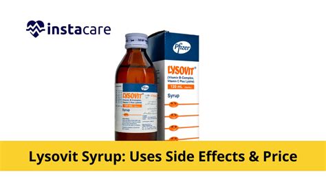 Lysovit Syrup - Uses Side Effects And Price In Pakistan