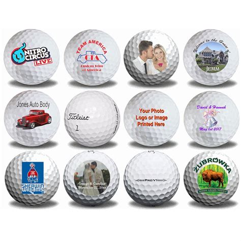 Personalized Photo Refinished Titleist Pro V1 Golf Balls, 12 Pack ...