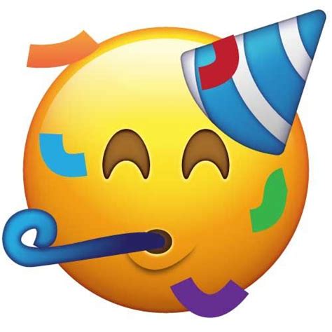 Party Emoji | Emojis emoticonos, Emojis para whatsapp, Emojis