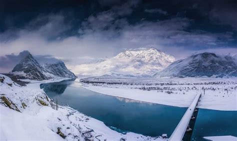 Skardu looked absolutely Magical in Snow - Skardu.pk