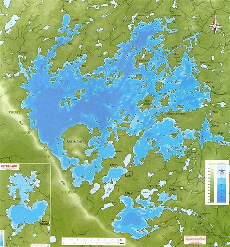 Map of Trout Lake