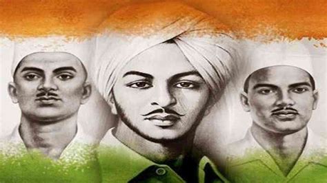 Martyrs Bhagat Singh, Rajguru, Sukhdev and the shameless Hindutva gang ...