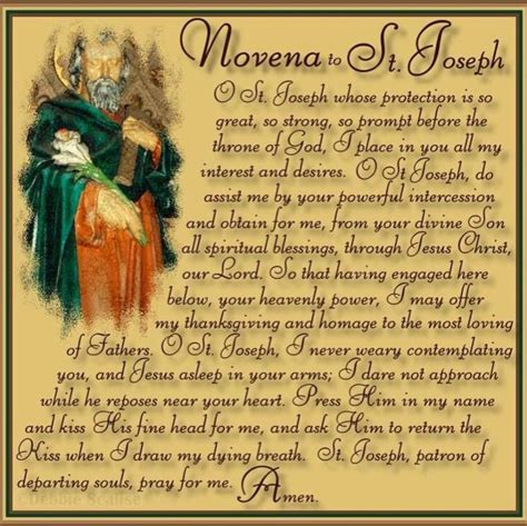 novena to st joseph the worker for employment - Starr Baca