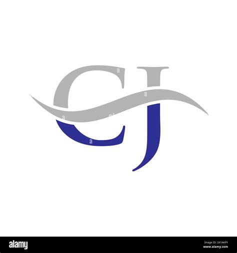 CJ Combine Letter Logo Vector Template. Letter CJ Logo Design Modern ...