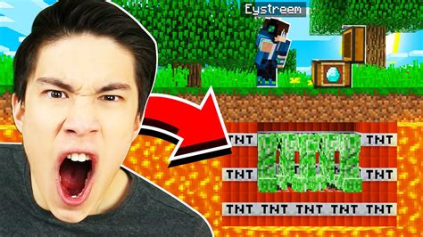 TROLLING EYSTREEM IN MINECRAFT! - YouTube