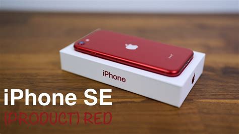 iPhone SE Product Red Unboxing - iPhone Wired